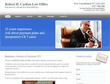 Tablet Screenshot of bankruptcylawoffice.com